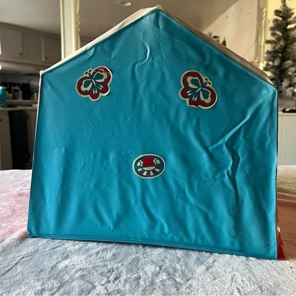 1972 Vintage Mattel Barbie Camp-Out Tent with Accessories and Box - Picture 11 of 11